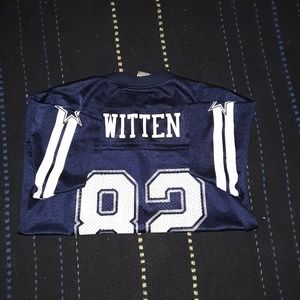 Authentic Polyester Dallas CowBoys V Neck Jersey
